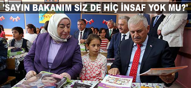 Başbakan Yıldırım, Bakan Yılmaz'a takıldı; 'Sayın Bakanım hiç insaf yok mu sizde?'