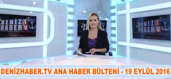 Ana Haber Bülteni DenizHaber.TV'de yayınlandı