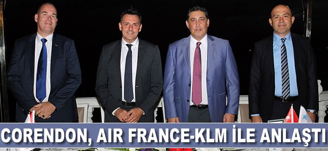 Corendon Air France-KLM ile anlaştı