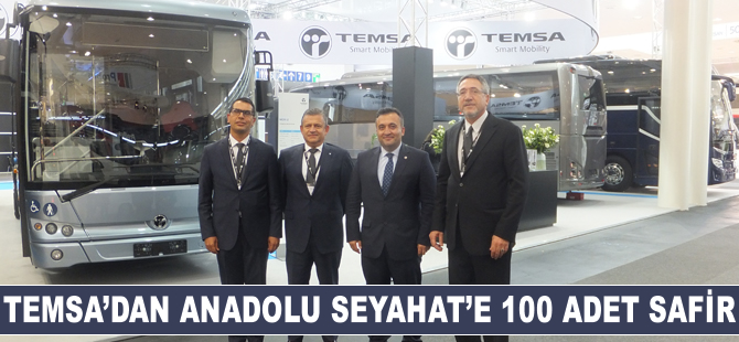 Temsa'dan Anadolu Seyahat'e 100 adet Safir