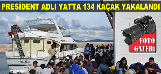 Tansu Çiller’in başbakan olduğu dönemde kullandığı President adlı yatta 134 kaçak yakalandı