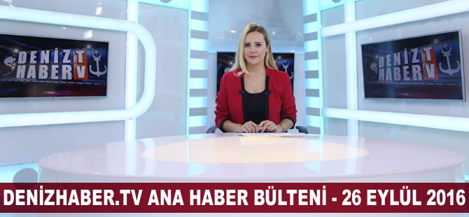 Ana Haber Bülteni DenizHaber.TV'de yayınlandı