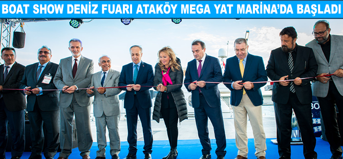 CNR Avrasya Boat Show Fuarı'nın VIP açılışı 26 Eylül'de gerçekleşti