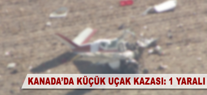 Kanada'da küçük uçak kazası