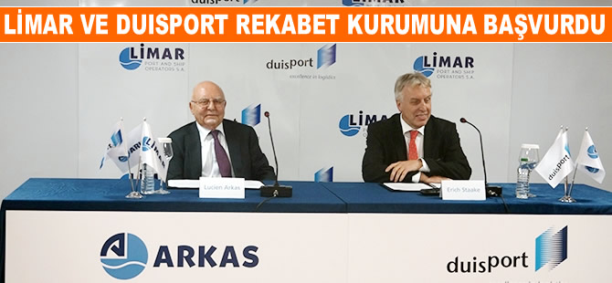 Limar A.Ş ve Duisburger Hafen AG, ortak şirket için Rekabet Kurumu'na başvuruda bulundu