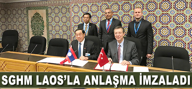 SHGM Laos'la anlaşma imzaladı