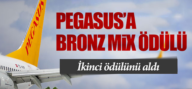 Pegasus'a bronz mix ödülü