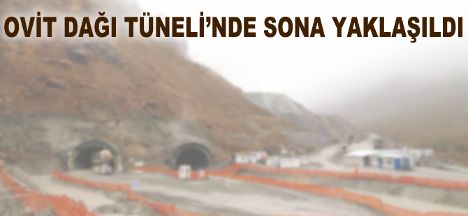 Ovit Tüneli'nde ışığa az kaldı