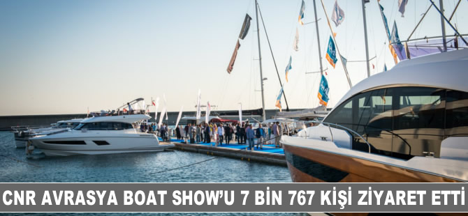 CNR Avrasya Boat Show’u 7 bin 767 deniz tutkunu ziyaret etti