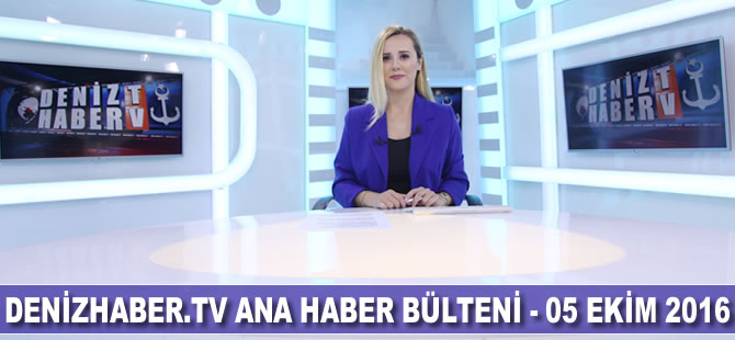 Ana Haber Bülteni DenizHaber.TV'de yayınlandı