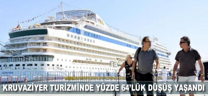 Kruvaziyerde yüzde 64'lük düşüş