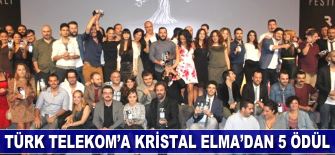 Türk Telekom, Kristal Elma Festivali’nden beş ödülle döndü