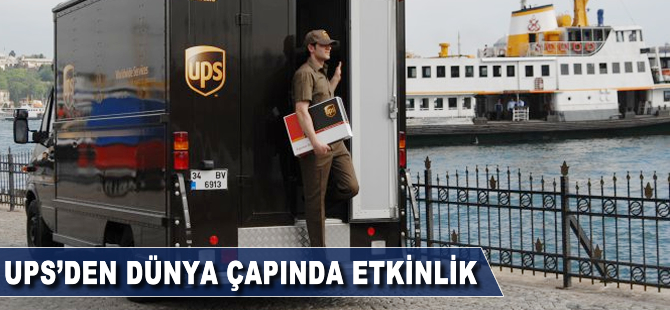 UPS'ten dünya çapında etkinlik