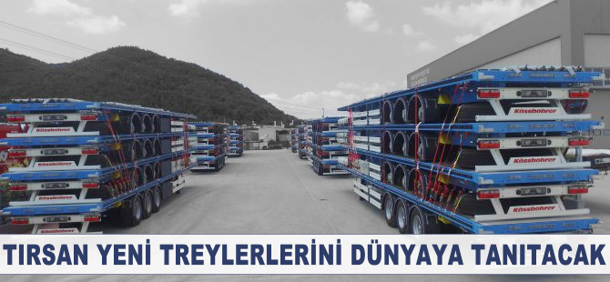 15.5 metrelik Tırsan perdeliler dünya yollarında