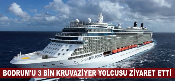 Bodrum'a 3 bin kruvaziyer yolcusu geldi