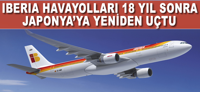 Iberia'dan tarihi uçuş