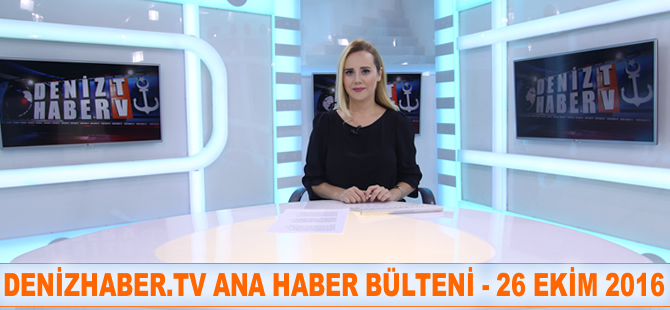 Ana Haber Bülteni DenizHaber.TV'de yayınlandı