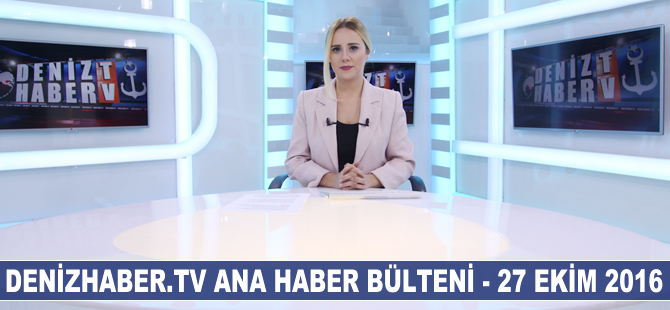 Güncel Ana Haber Bülteni DenizHaber.TV'de yayınlandı