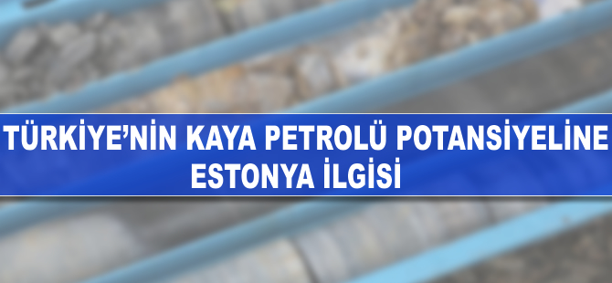 Türkiye'nin kaya petrolü potansiyeline Estonya ilgisi