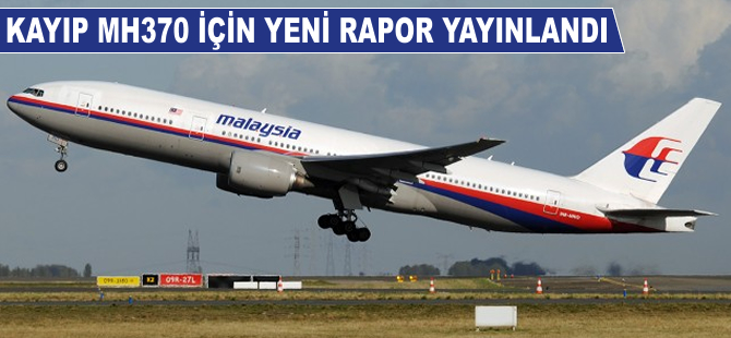 MH370 için yeni rapor yayınlandı