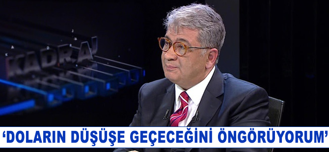 Doların düşüşe geçeceğini öngörüyorum