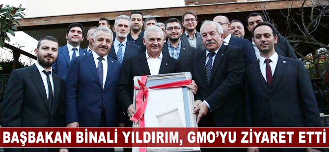 Başbakan Yıldırım'dan Gemi Mühendisleri Odası'na ziyaret