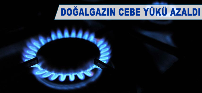 Doğalgazın cebe yükü azaldı