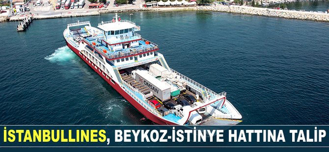 İstanbullines, Beykoz-İstinye arabalı vapur hattına talip oldu