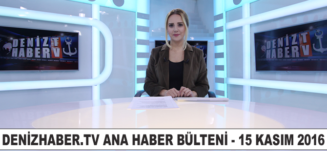 Ana Haber Bülteni DenizHaber.TV'de yayınlandı