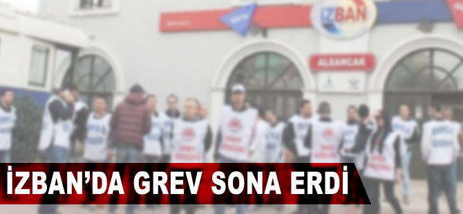 İZBAN'da grev sona erdi