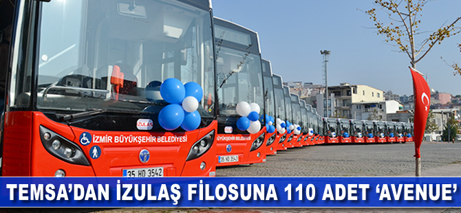 TEMSA’dan İZULAŞ filosuna 110 Avenue