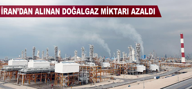 İran'dan alınan doğalgaz miktarı azaldı