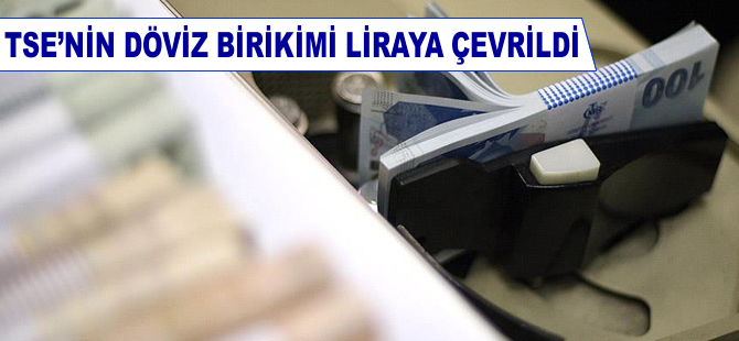 TSE'nin döviz birikimi liraya çevrildi