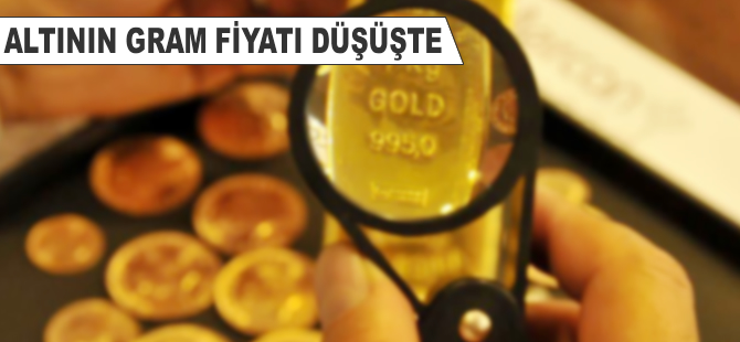 Altın fiyatları düşüşte