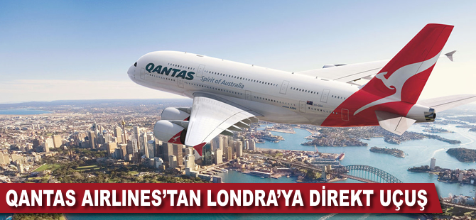 Qantas Airlines'tan bir ilk!