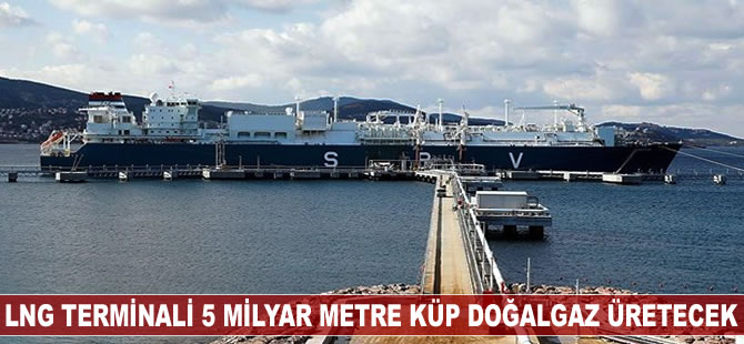 Türkiye'nin ilk yüzen LNG santrali yılda 5 milyar metreküp doğalgaz üretilecek