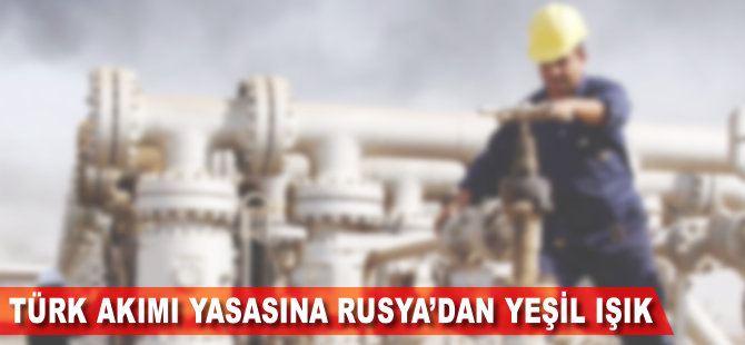 Türk Akımı yasasına Rusya’dan yeşil ışık