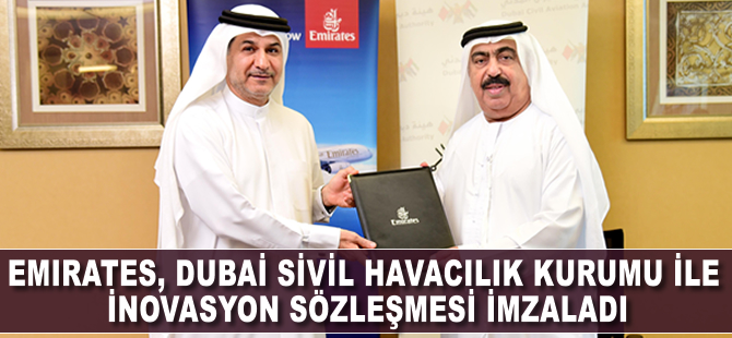 Emirates ve Dubai Sivil Havacılık Kurumu ile sözleşme imzaladı