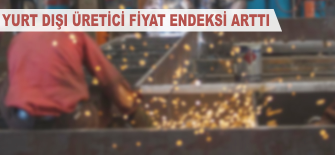 Yurt Dışı Üretici Fiyat Endeksi kasımda arttı