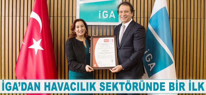 İGA, havacılık sektöründe bir ilki gerçekleştirdi