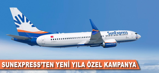 SunExpress’ten yeni yıla özel kampanya