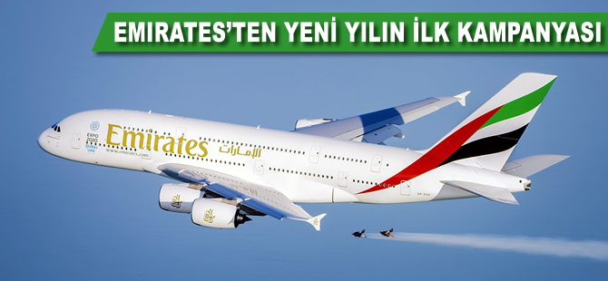 Emirates’ten yeni yılın ilk kampanyası