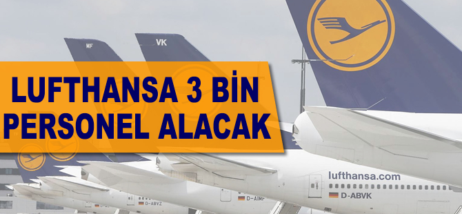 Lufthansa 3 bin personel alacak