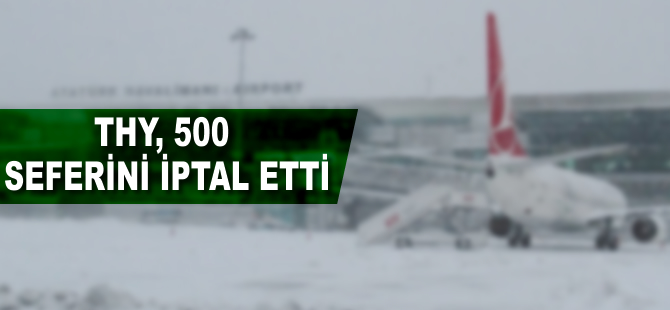 THY, 500 seferini iptal etti