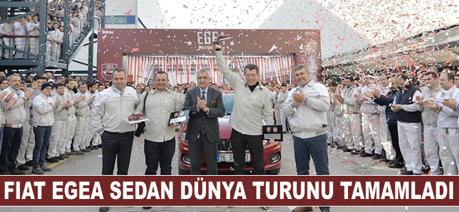 Fiat Egea Sedan dünya turunu tamamladı