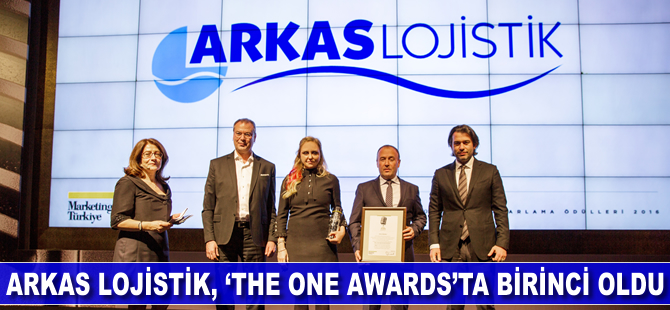 Arkas Lojistik “The One Awards”ta birinci oldu