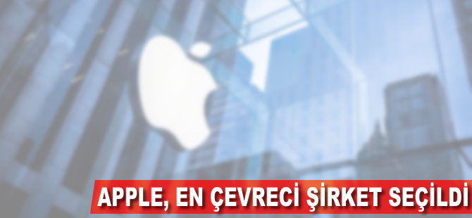 Apple, en çevreci şirket seçildi