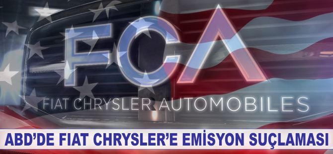 ABD'de Fiat Chrysler'a emisyon suçlaması