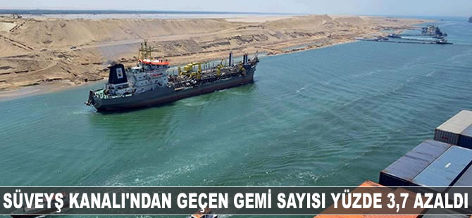 Süveyş Kanalı'ndan geçen Türk bayraklı gemi sayısı azaldı