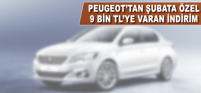 Peugeot'dan şubata özel 9 bin TL'ye varan indirim